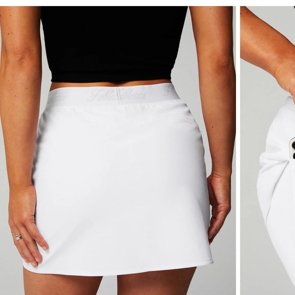 Fabletics Woven Pocket Skirt With Built-In Short - Picture 2 of 8